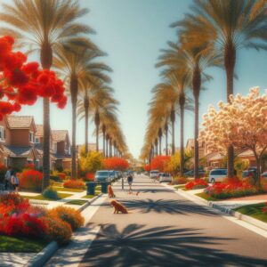 Rancho Cucamonga California with text